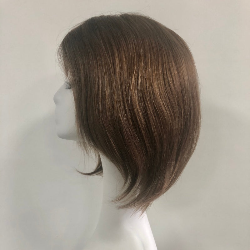 EUFMO Full Handmade 5x5" Mono Top Wig With HD Swiss Lace front And Virgin Remy Raw Hair For Women