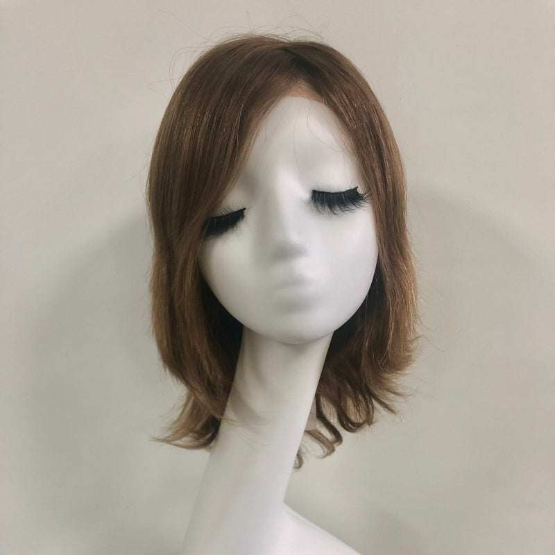 EUFMO Full Handmade 5x5" Mono Top Wig With HD Swiss Lace front And Virgin Remy Raw Hair For Women