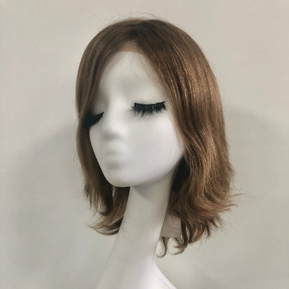 EUFMO Full Handmade 5x5" Mono Top Wig With HD Swiss Lace front And Virgin Remy Raw Hair For Women