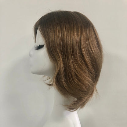 EUFMO Full Handmade 5x5" Mono Top Wig With HD Swiss Lace front And Virgin Remy Raw Hair For Women