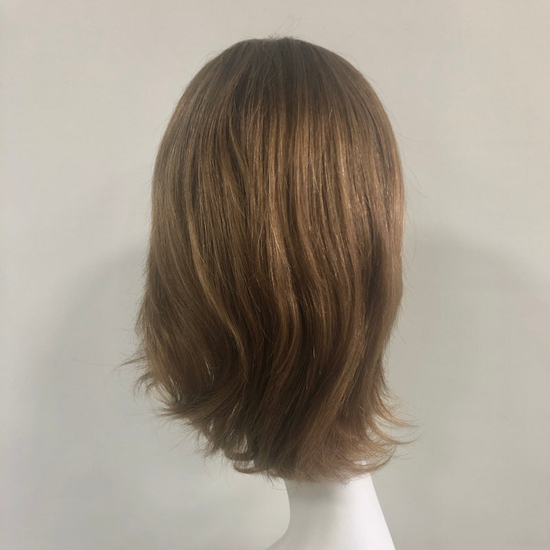 EUFMO Full Handmade 5x5" Mono Top Wig With HD Swiss Lace front And Virgin Remy Raw Hair For Women