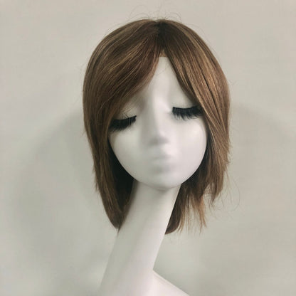 EUFMO Full Handmade 5x5" Mono Top Wig With HD Swiss Lace front And Virgin Remy Raw Hair For Women