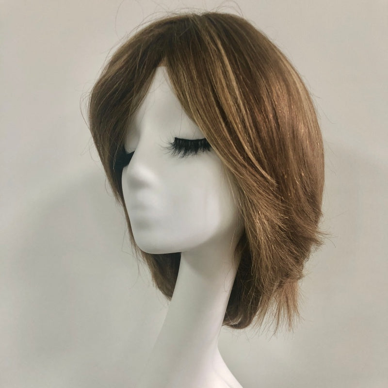 EUFMO Full Handmade 5x5" Mono Top Wig With HD Swiss Lace front And Virgin Remy Raw Hair For Women