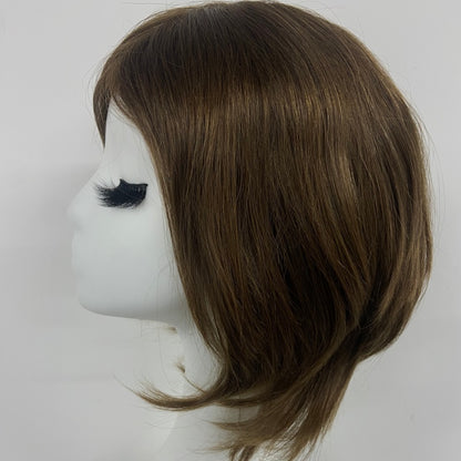 EUFMO Full Handmade 5x5" Mono Top Wig With HD Swiss Lace front And Virgin Remy Raw Hair For Women