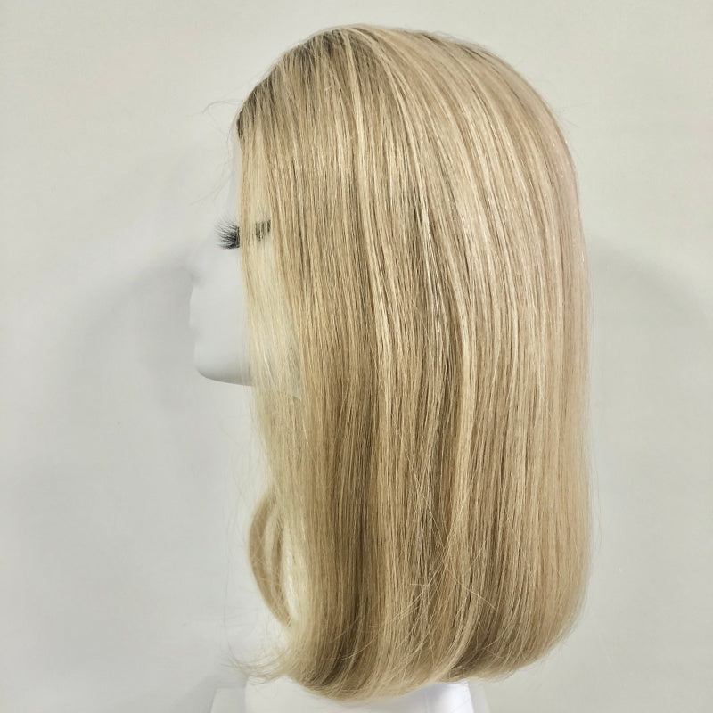 PERFECTION Full Handmade Silicone Wig With HD Swiss Lace Front And Virgin Remy Raw Hair For Women
