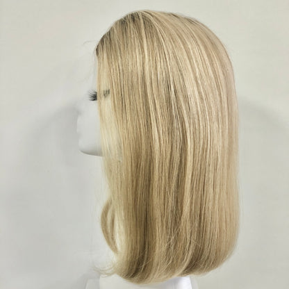 PERFECTION Full Handmade Silicone Wig With HD Swiss Lace Front And Virgin Remy Raw Hair For Women