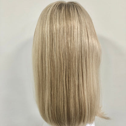 PERFECTION Full Handmade Silicone Wig With HD Swiss Lace Front And Virgin Remy Raw Hair For Women