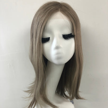 SPECTRA Full Handmade 5x5" Mono Top  Wig, With Hard P Mono Lace Front And Virgin Remy Raw Hair For Women