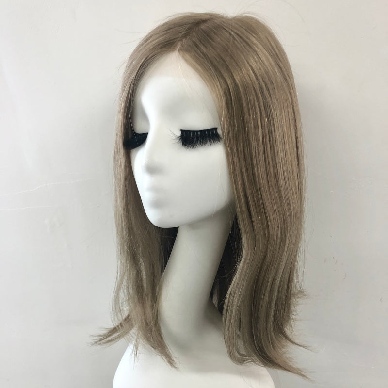 PERFECTION Full Handmade Silicone Wig With HD Swiss Lace Front And Virgin Remy Raw Hair For Women