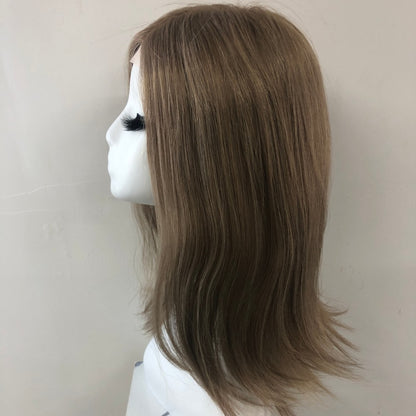 PERFECTION Full Handmade Silicone Wig With HD Swiss Lace Front And Virgin Remy Raw Hair For Women