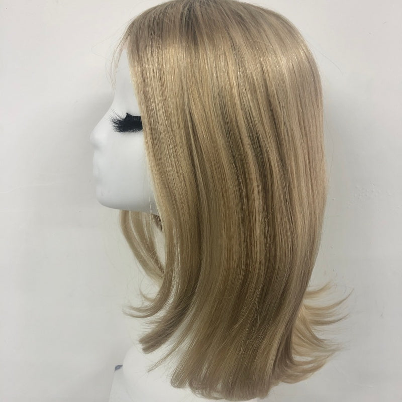 PERFECTION Full Handmade Silicone Wig With HD Swiss Lace Front And Virgin Remy Raw Hair For Women