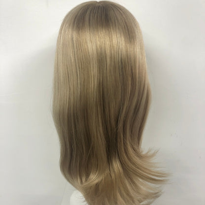 PERFECTION Full Handmade Silicone Wig With HD Swiss Lace Front And Virgin Remy Raw Hair For Women
