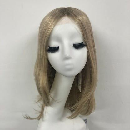 SECON Full Handmade Silicon Wig , With HD Swiss Lace Front And Virgin Remy Raw Hair For Women