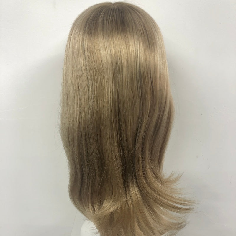 SPECTRA Full Handmade 5x5" Mono Top  Wig, With Hard P Mono Lace Front And Virgin Remy Raw Hair For Women