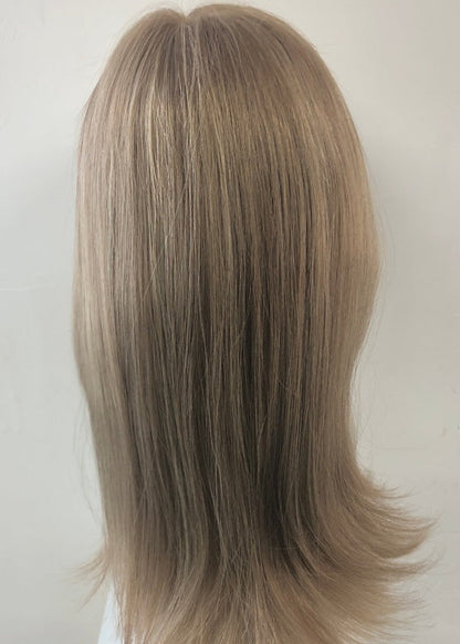 DAMOND  Full Handmade 5x5" Mono Top Wig With HD Swiss Lace front And Virgin Remy Raw Hair For Women