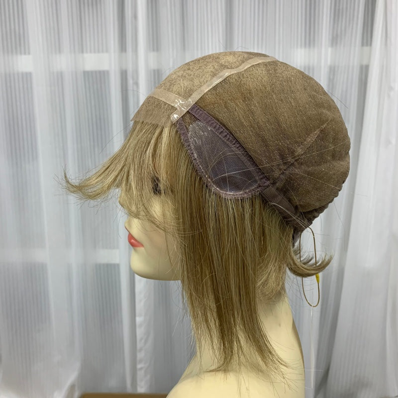 Full Handmade Monofilament Top Wigs For Women Human Hair