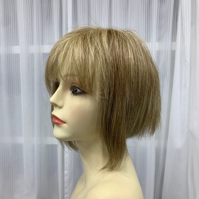 Full Handmade Monofilament Top Wigs For Women Human Hair