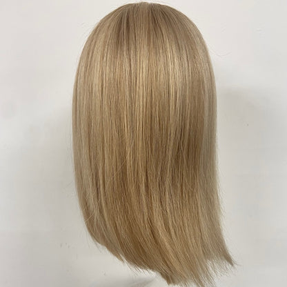 MEDIRT01  Full Handmade, 5x5" Mono Top Wig, With HD Swiss Lace Front  And Virgin Remy Raw Hair For Women