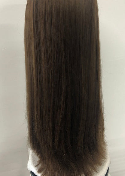 ANATASIA Handmade Monofilament Top Wig With hard P mono Lace Front For Women