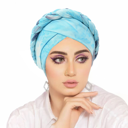 Satin Lined Bonnets for Women Inner Layered Rayon Sleeping Cap Double Layers Warm Headscarf  Turban Silky Satin Bonnet