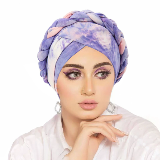 Satin Lined Bonnets for Women Inner Layered Rayon Sleeping Cap Double Layers Warm Headscarf  Turban Silky Satin Bonnet